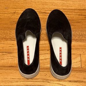 Black Prada Loafers